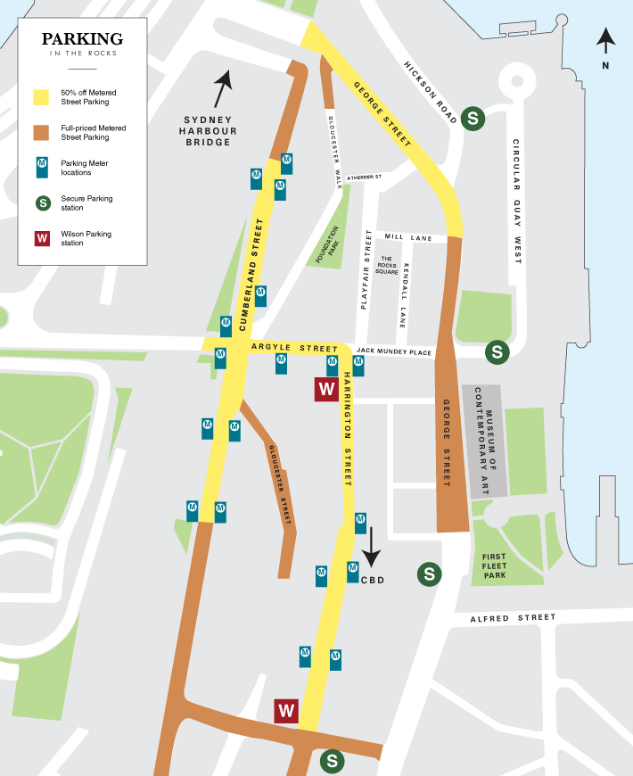 Directions to The Rocks, Sydney The Rocks
