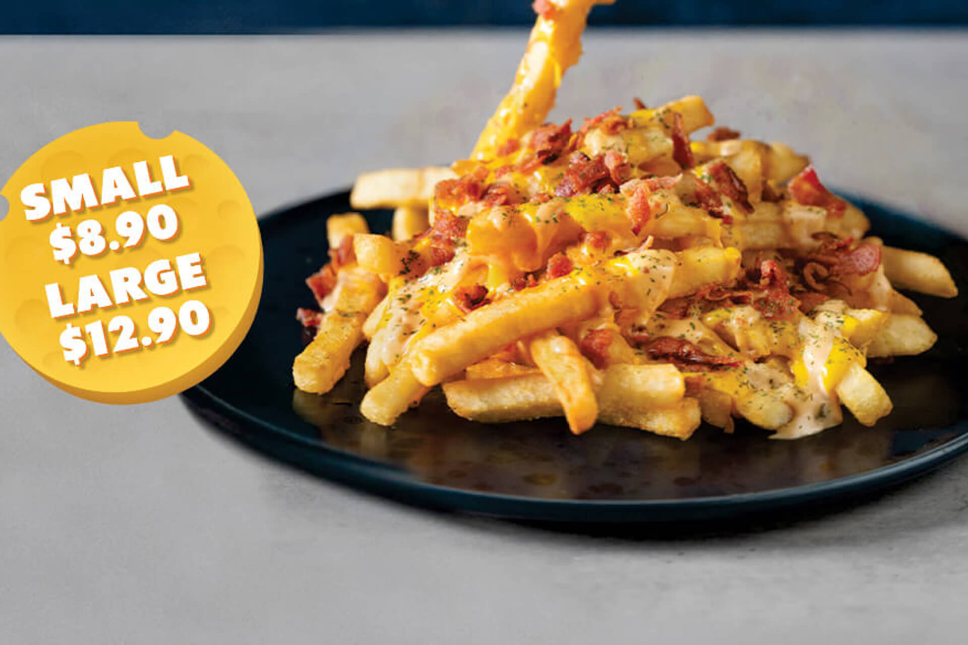 Loaded Cheese & Bacon Chips The Rocks