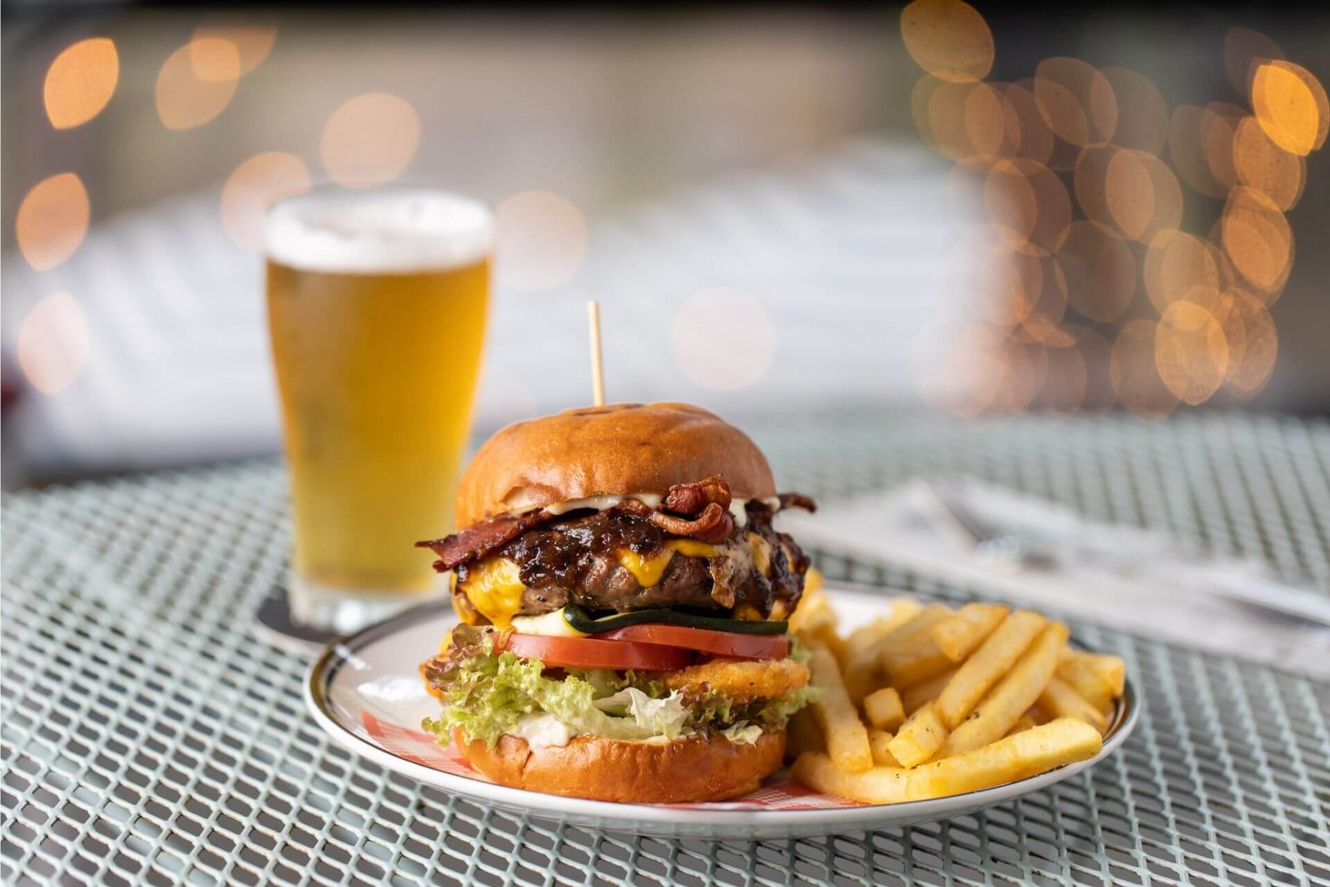 Le Fancy Burger for International Burger Day The Rocks