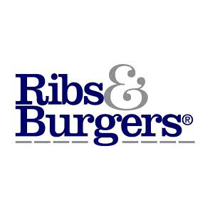 Logo Ribs and Burgers The Rocks