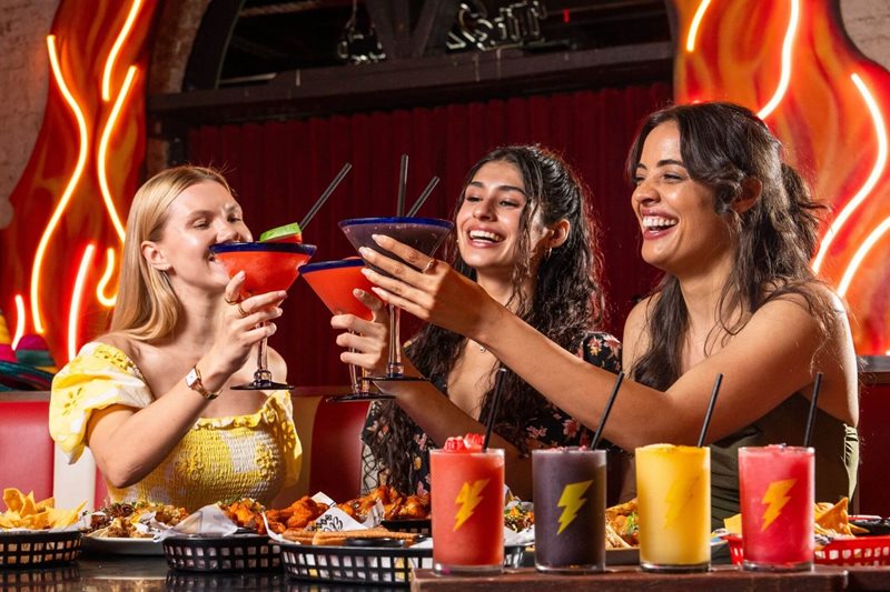 Light Up Vivid Sydney At El Camino