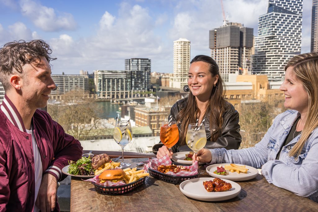 The best places to dine & drink outdoors in The Rocks