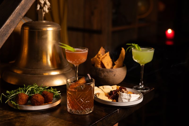 The Keel $25 Cocktail + Canapé