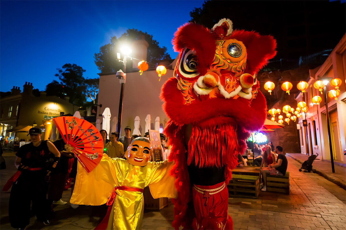 Lunar New Year Lion Dances