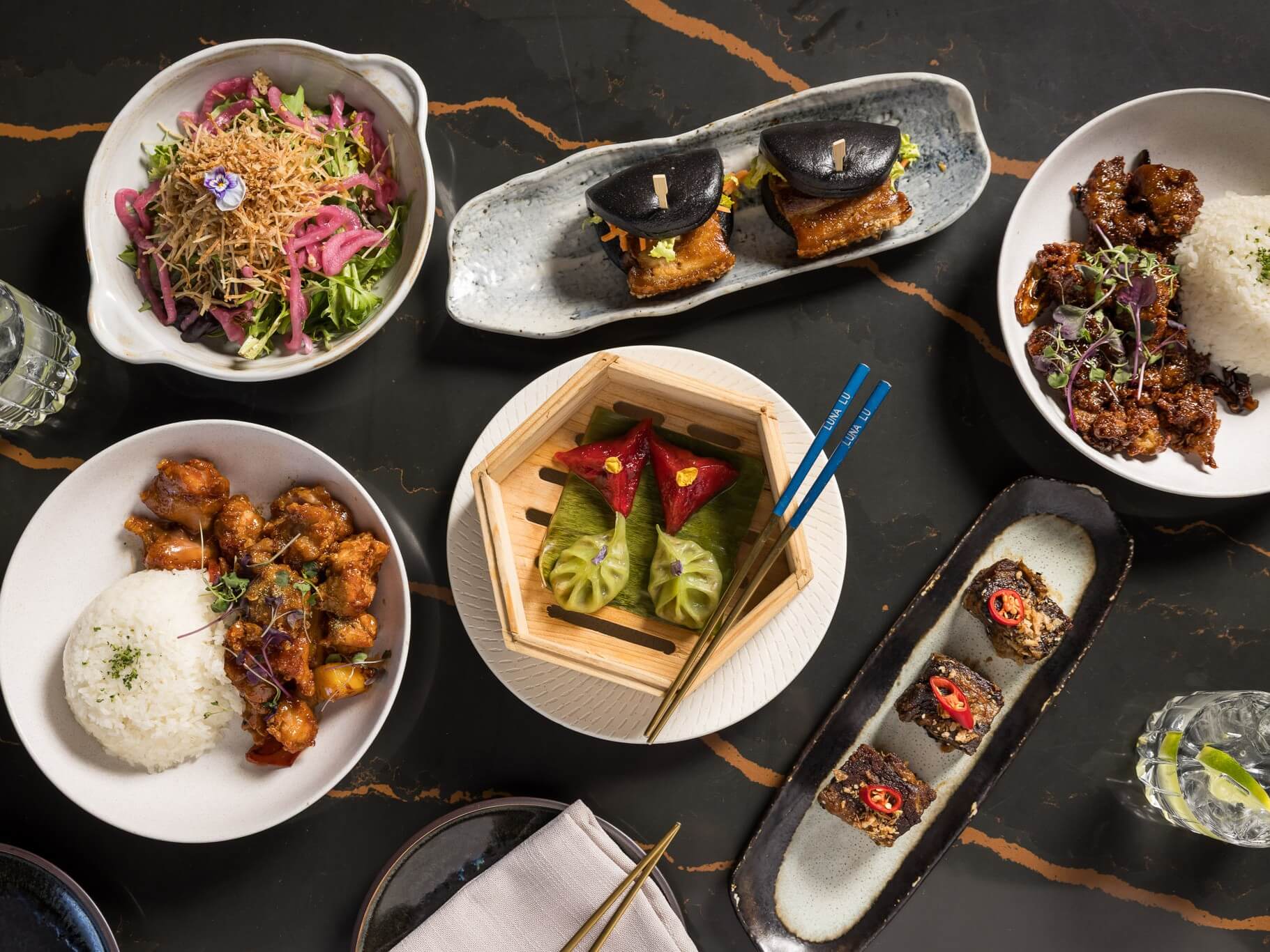 Express Lunch with Opera House View at Luna Lu | The Rocks