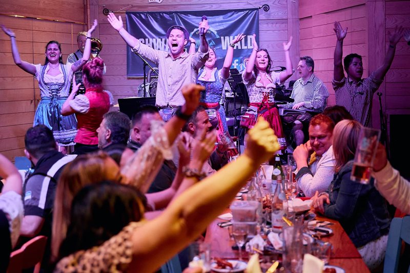 New Year's Eve at Munich Brauhaus