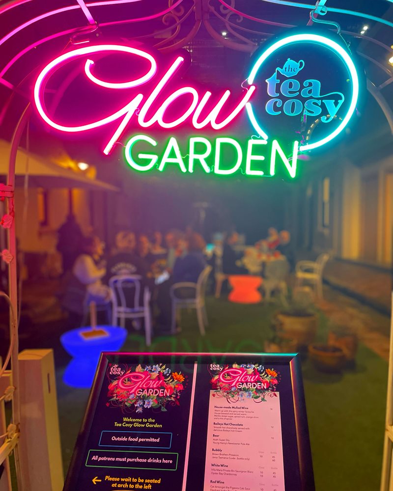 Glow Bar at The Tea Cosy