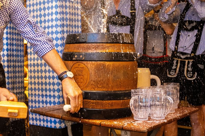 Oktoberfest Opening Party at Munich Brauhaus