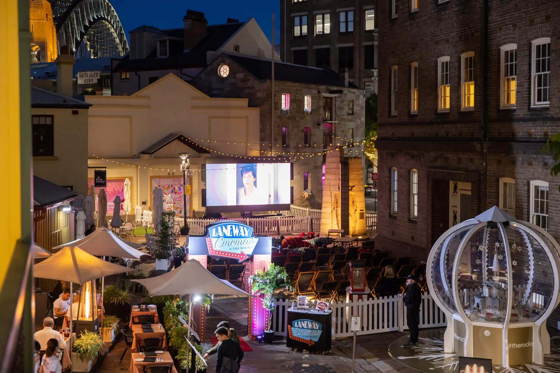 Laneway Cinema at The Rocks