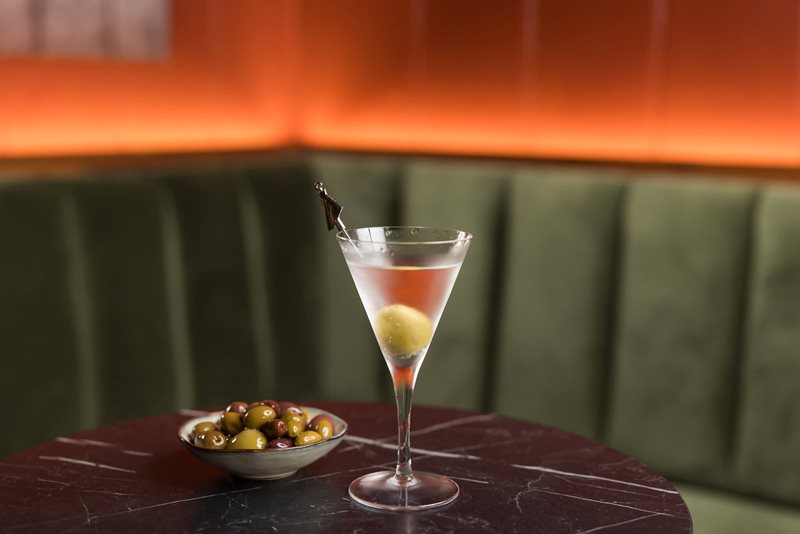 Martini with Olives or Chips