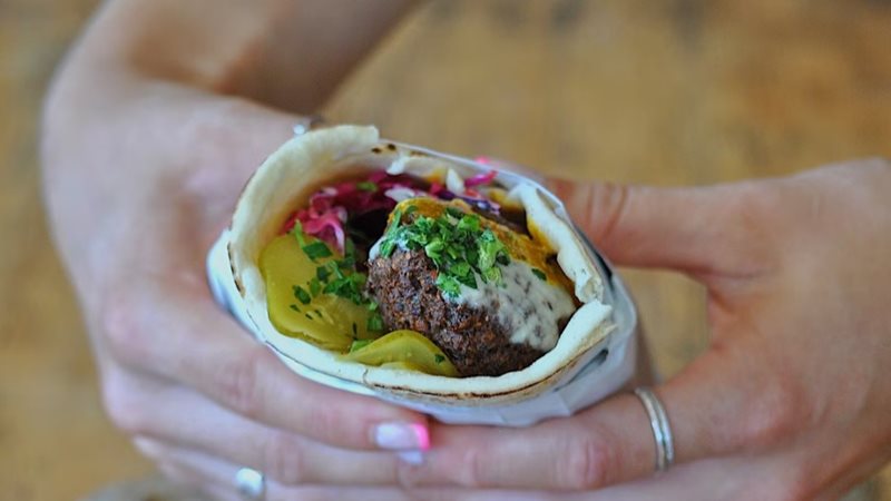 $15 wraps at Shuk