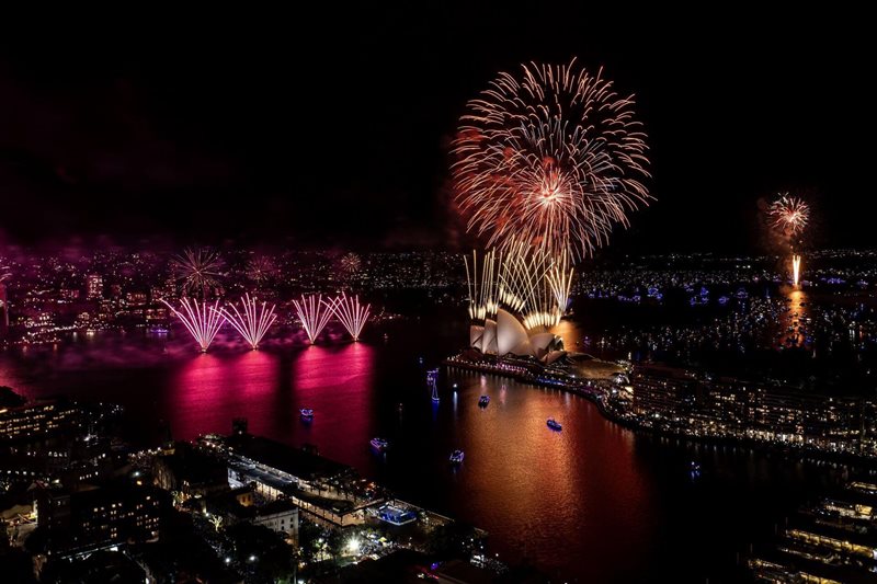 NYE at Blu Bar on 36, Shangri-La Sydney