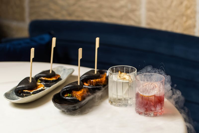 Yuzoni or Invito Colada with Bao