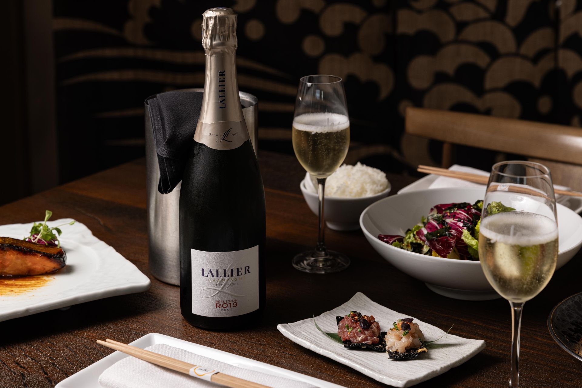 Saki The Rocks Saké's Champagne Lunches Are Back | The Rocks