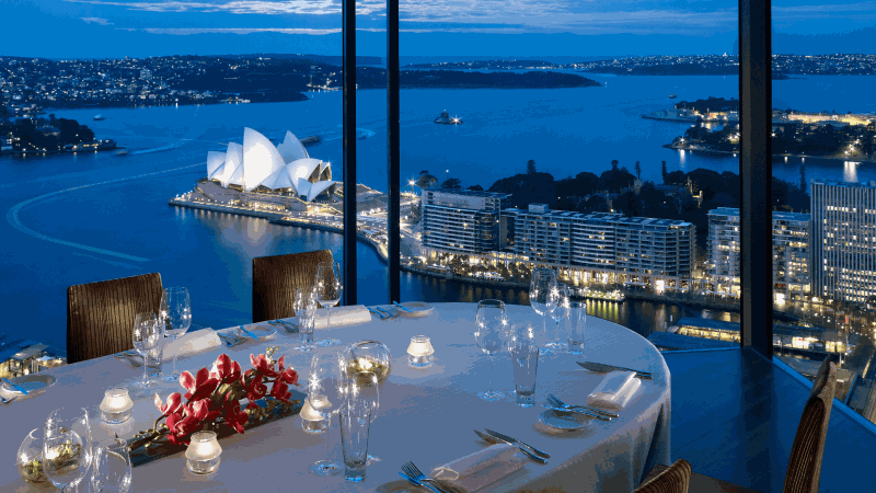 Christmas Dinner at Altitude, Shangri-La Sydney