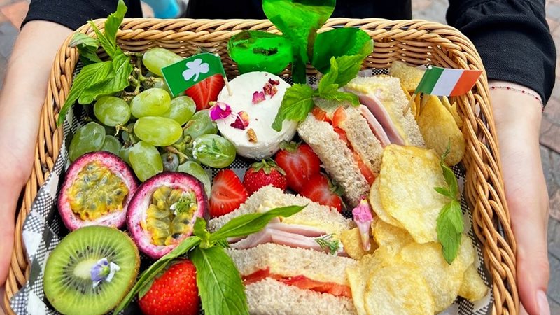 St Paddy's Picnic Baskets at The Tea Cosy