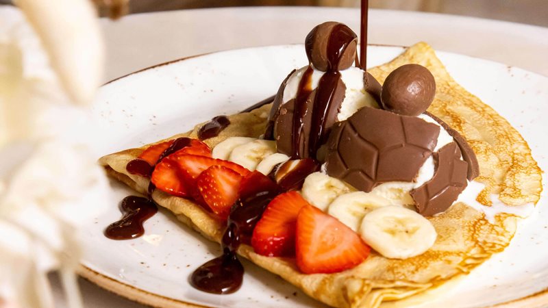 Easter Crepe - Nutella Nest