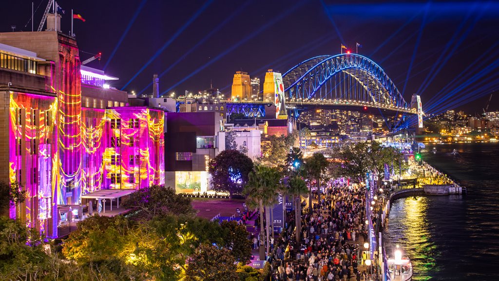 The 10 best lights on the Vivid Sydney light walk