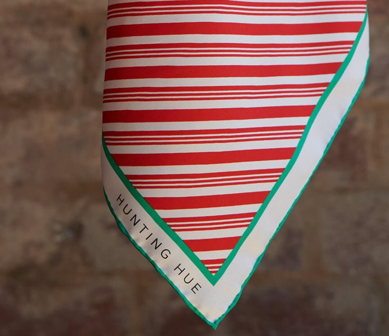 Limited Edition Candy Cane Silk