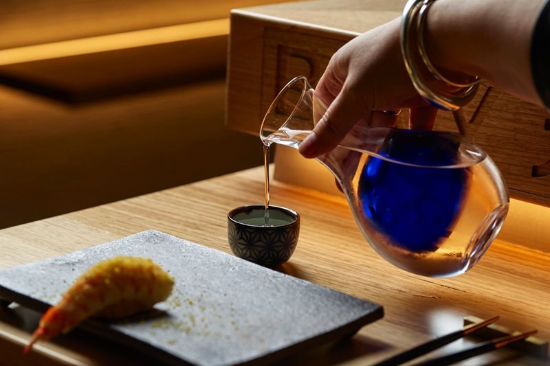 8-Course Set Menu for Two + Complimentary House Sake