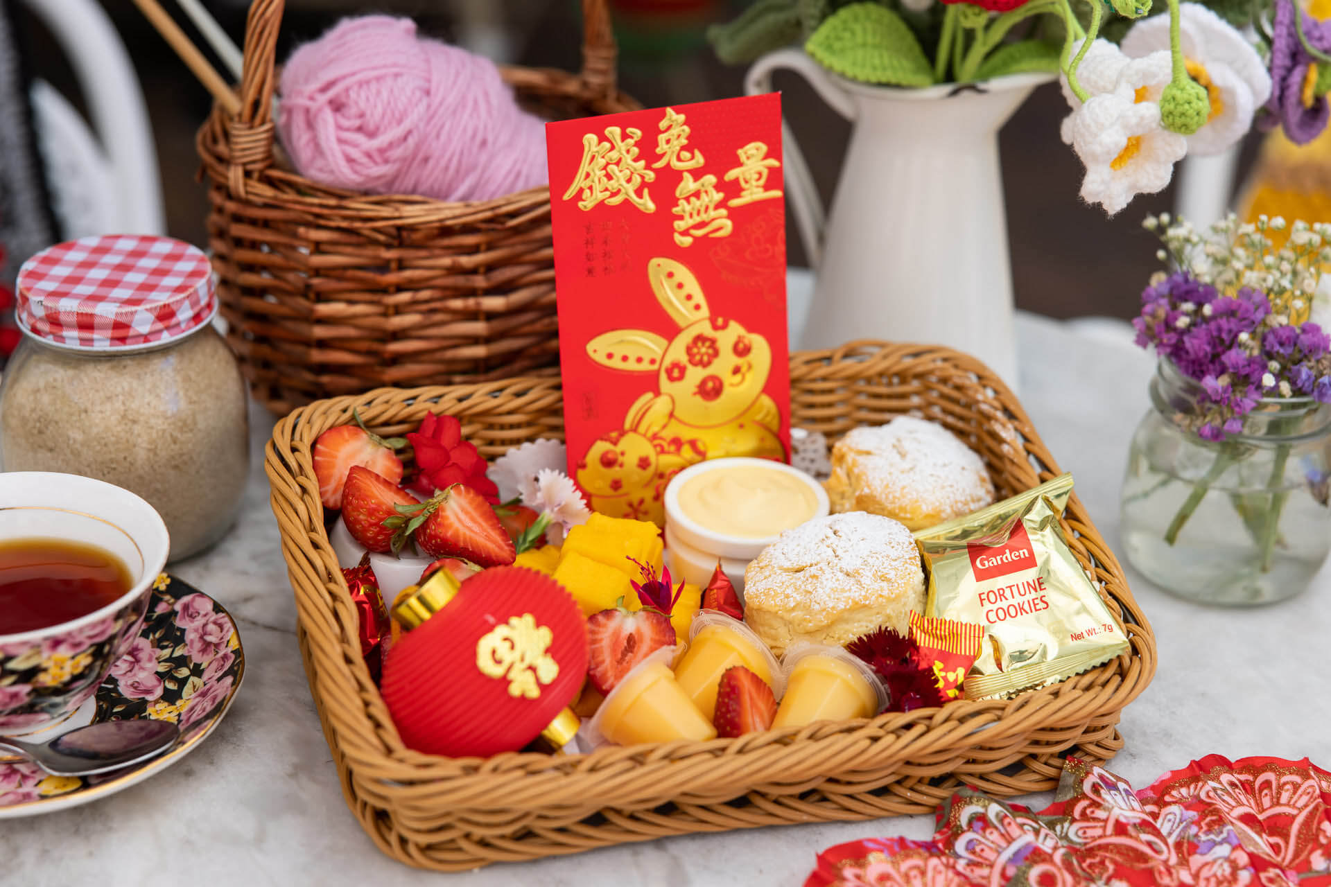 Lunar Summer Picnic Basket at The Tea Cosy The Rocks