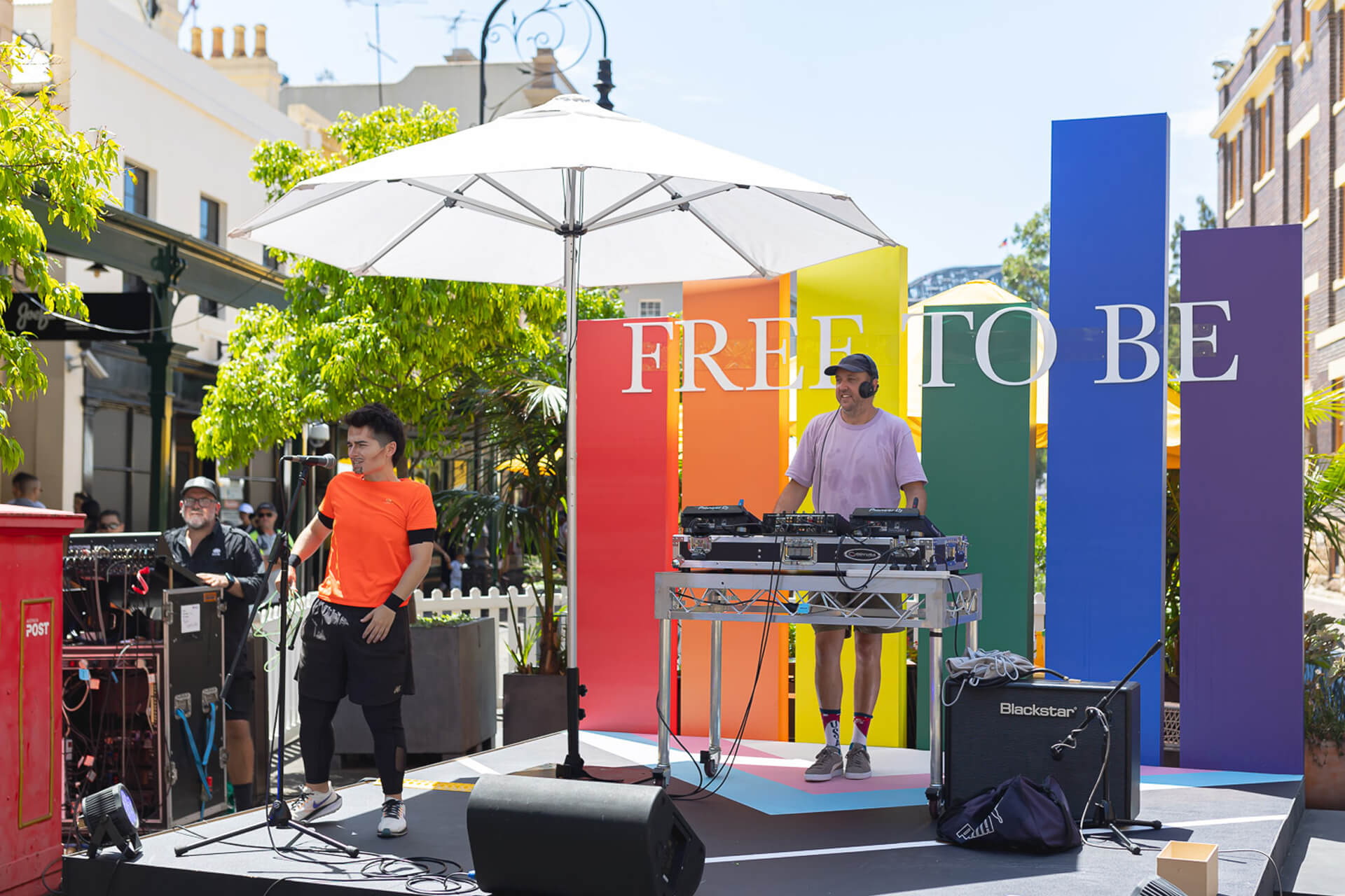 Free to Be Stage