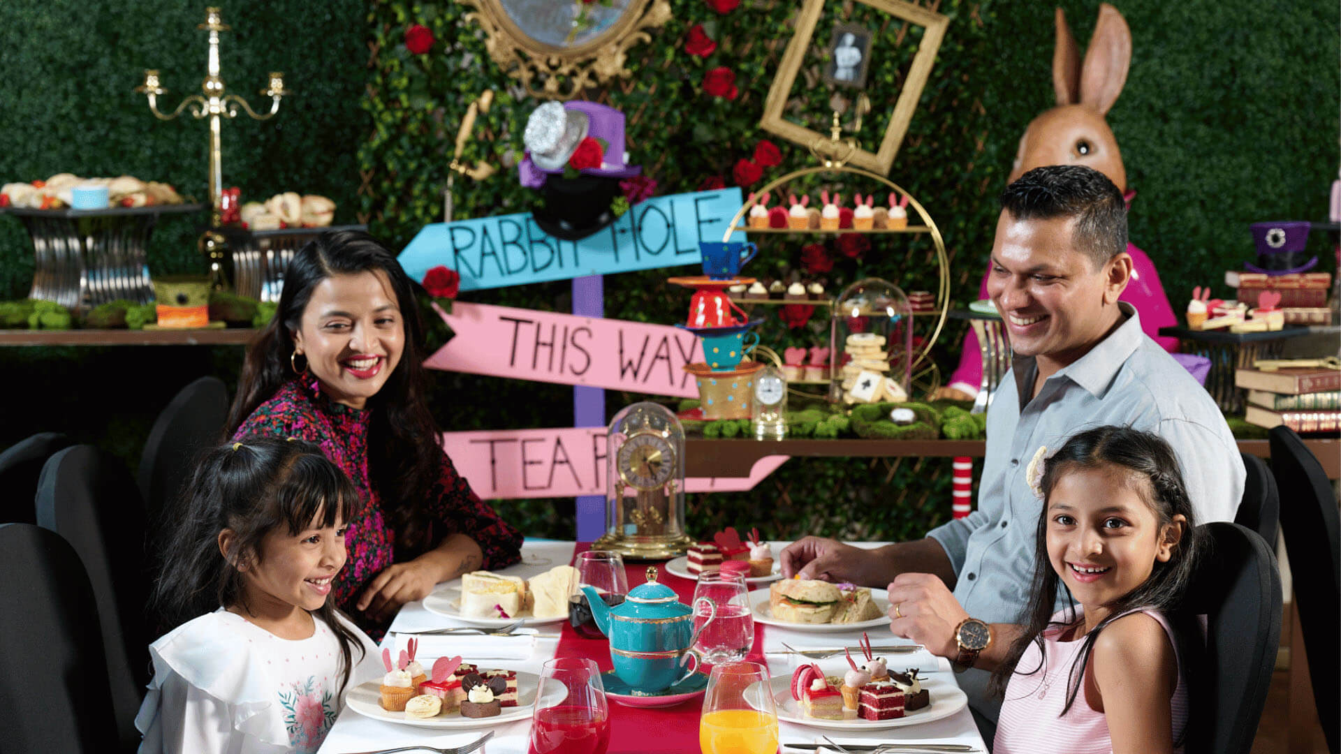 Alice in Wonderland Buffet High Tea