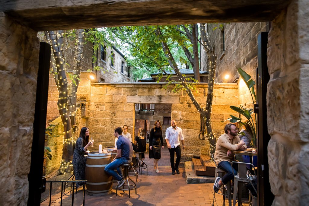 Have you discovered these semi-hidden holes in the wall in The Rocks?