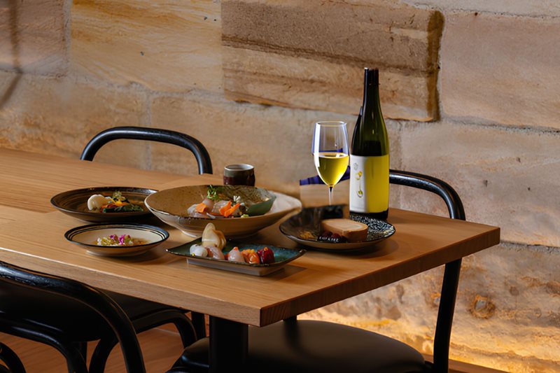 $15 Verdelho Wine at Bay Nine Omakase