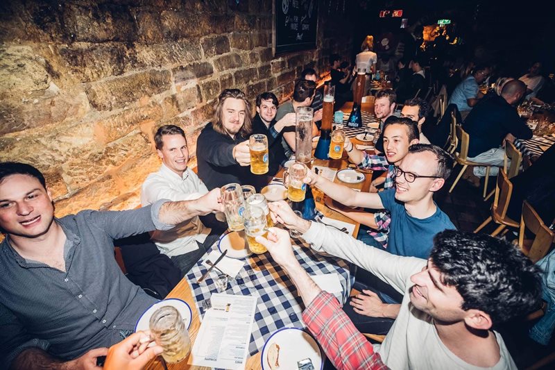 Buck's Parties at Munich Brauhaus